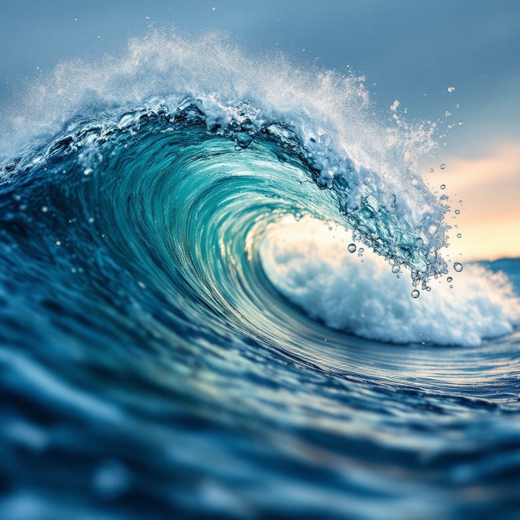 Free Turquoise Wave Motion Image - Wave, Ocean, Water | Download at ...