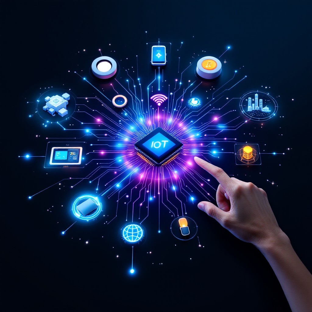 Free Connected Smart Technology Image - Technology, Iot, Network ...