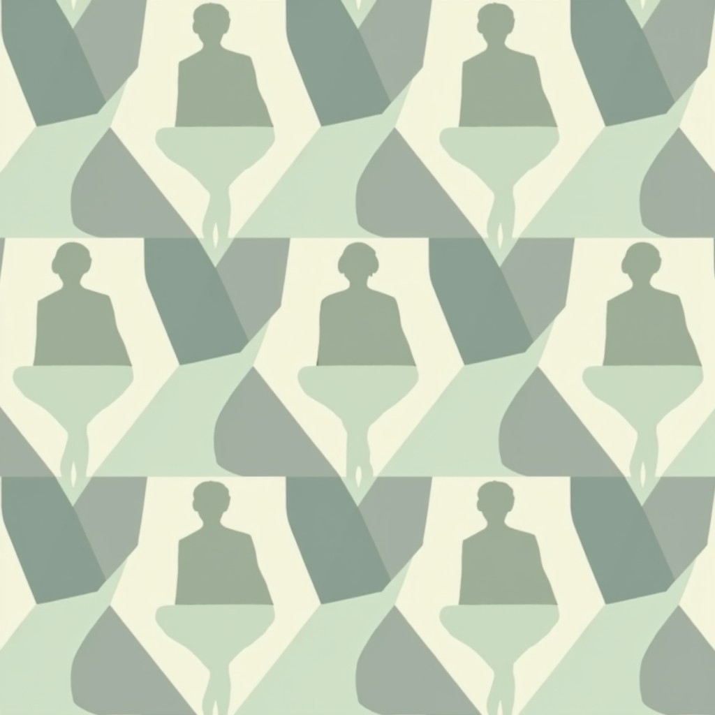 Free Abstract Avatar Grid Photo - Geometric, Silhouettes, Minimalist ...