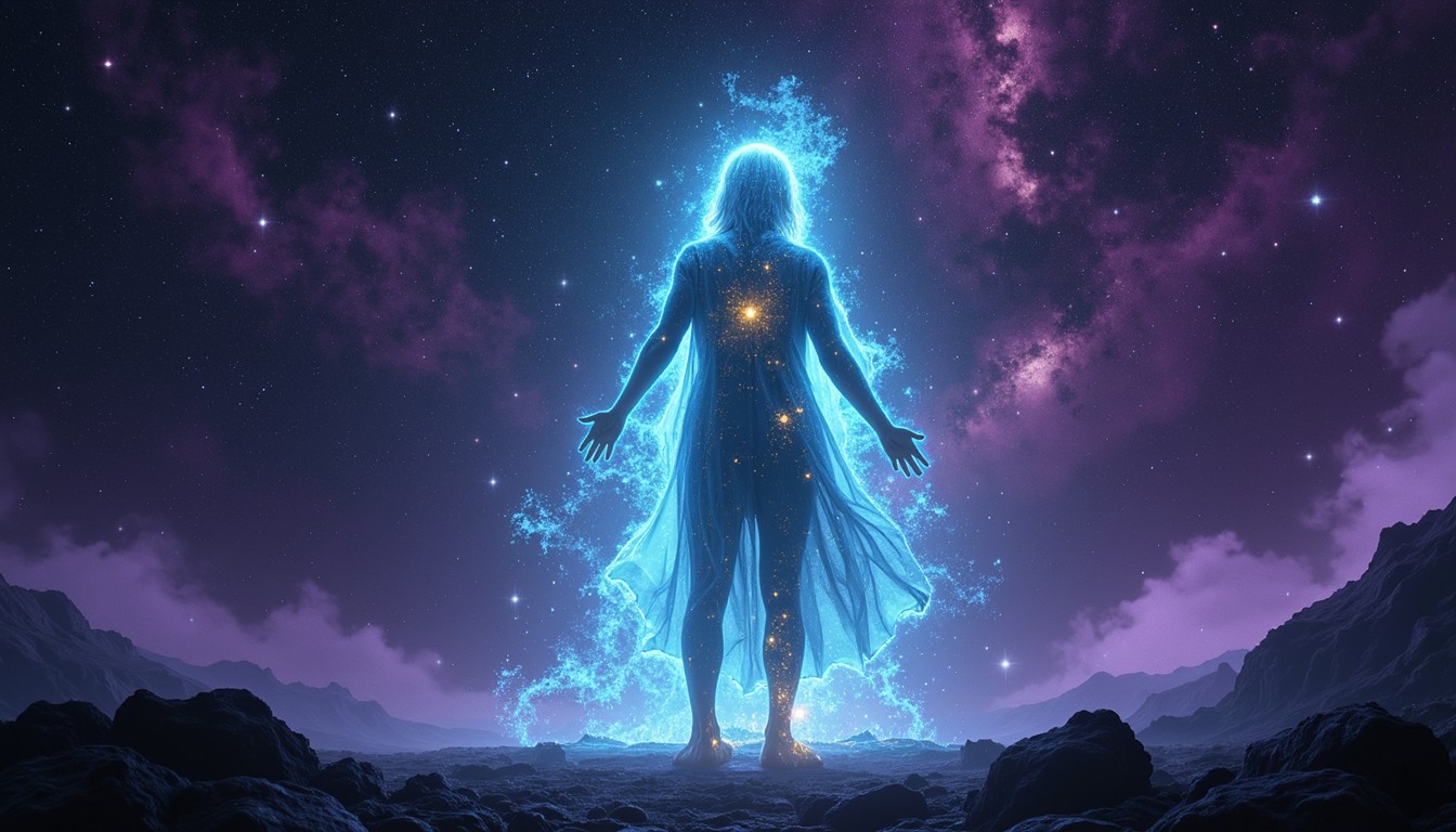 Free Cosmic Being Awakens Image - Cosmic, Celestial, Luminous ...