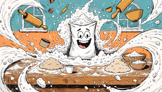 Free Flour Explosion Fun Image - Flour, Explosion, Bakery | Download at ...