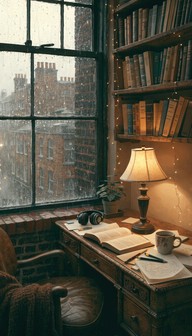 Free Cozy Study Corner Image - Study, Cozy, Lofi | Download at StockCake