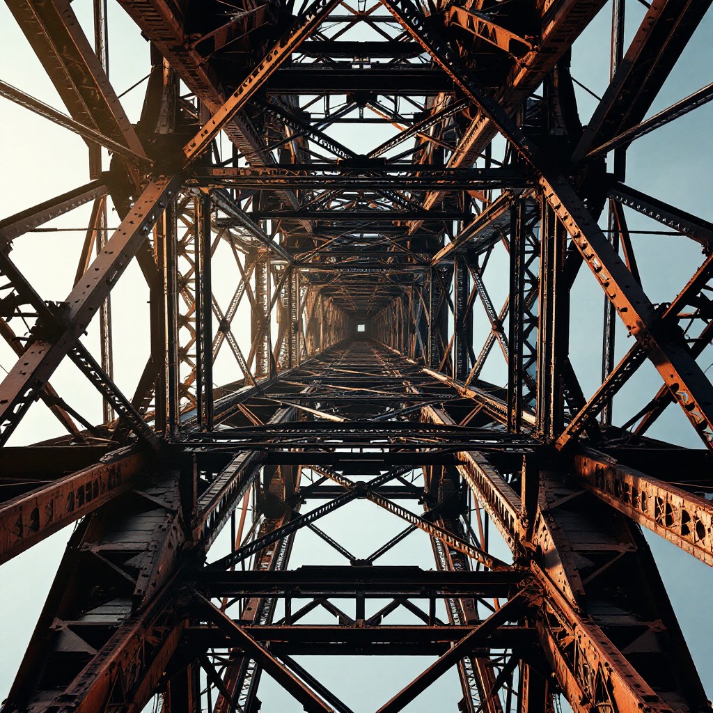 Free Towering Iron Geometry Photo - Tower, Iron, Geometric | Download ...
