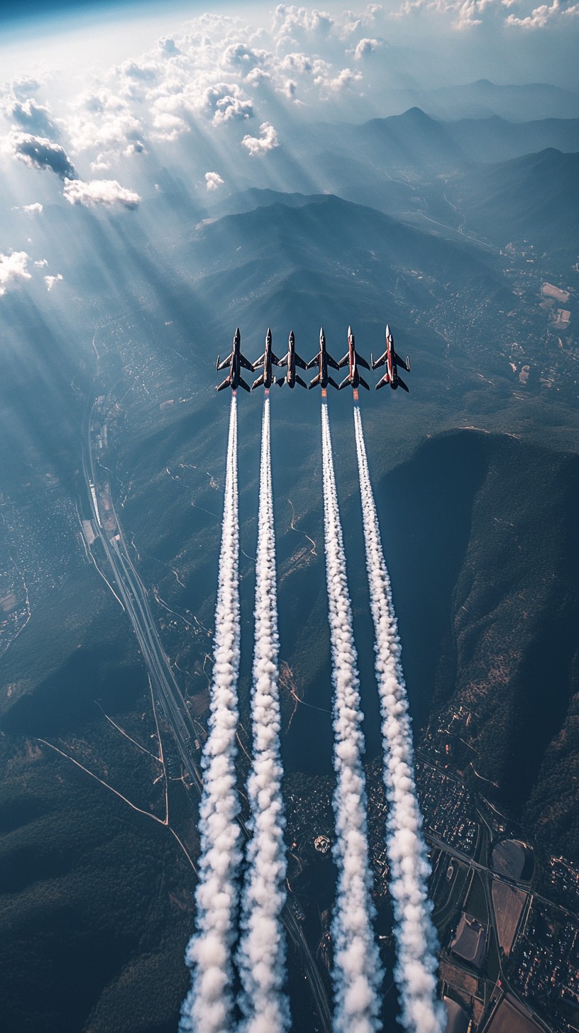 Skims Jet Free Jets skimming clouds Image - Jets, Clouds, Mountains | Download at ...