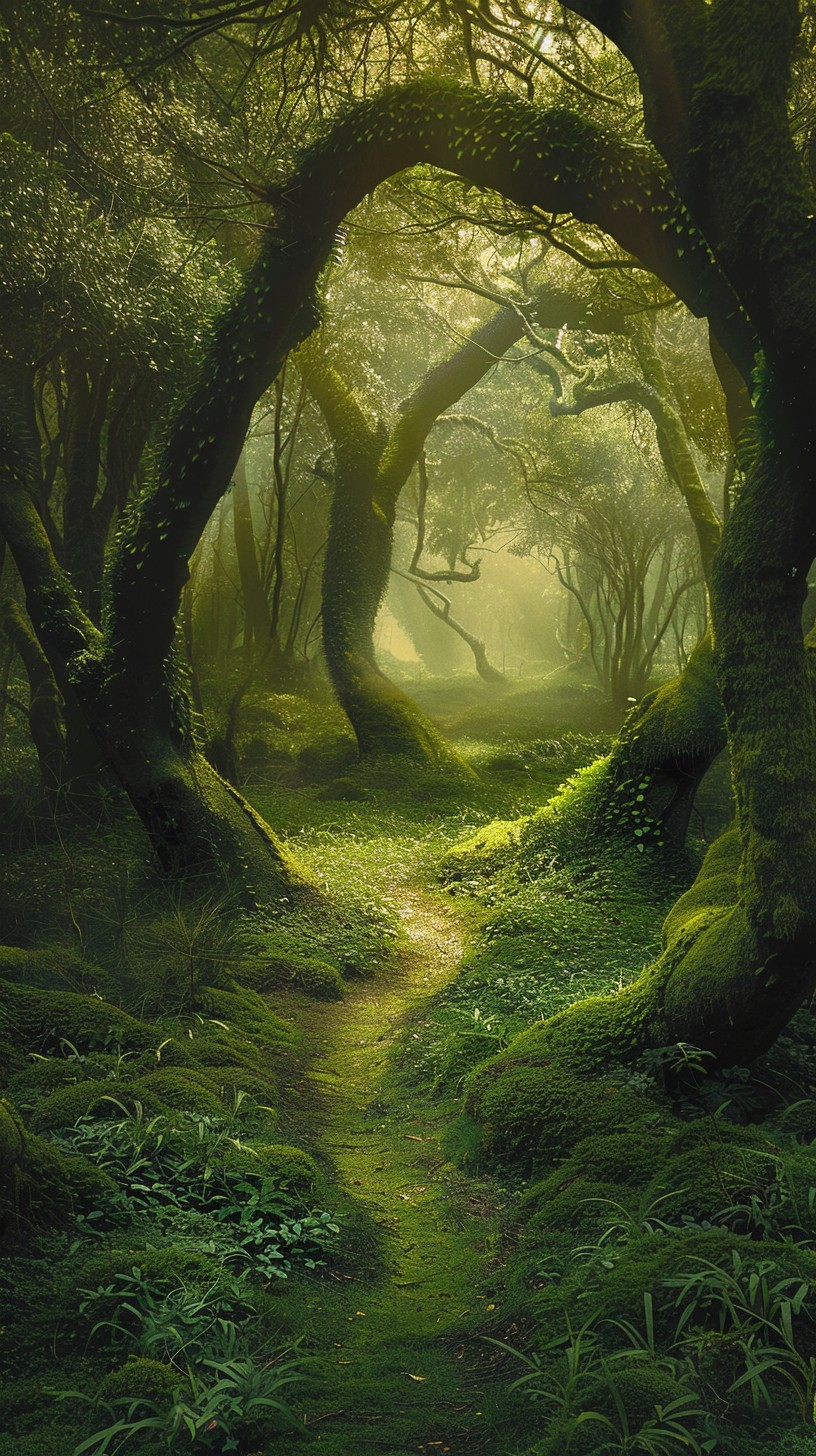 Free Enchanted Forest Path Image - Forest, Enchanted, Pathway ...