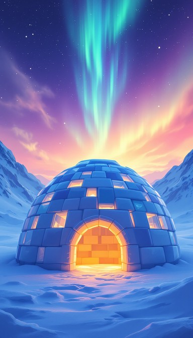 Free Igloo Northern Lights Image - Igloo, Aurora, Arctic | Download at ...