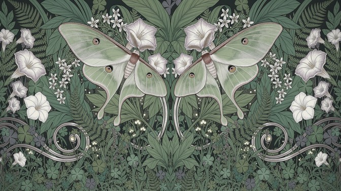 Moth Synetrical Free Nocturnal Moth Symmetry Image - Moths, Botanical, Symmetry ...