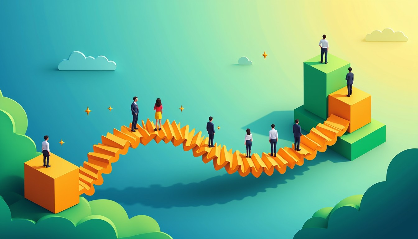 Winding Learning Path Free Ascending Learning Pathway Image - Journey, Learning, Growth ...