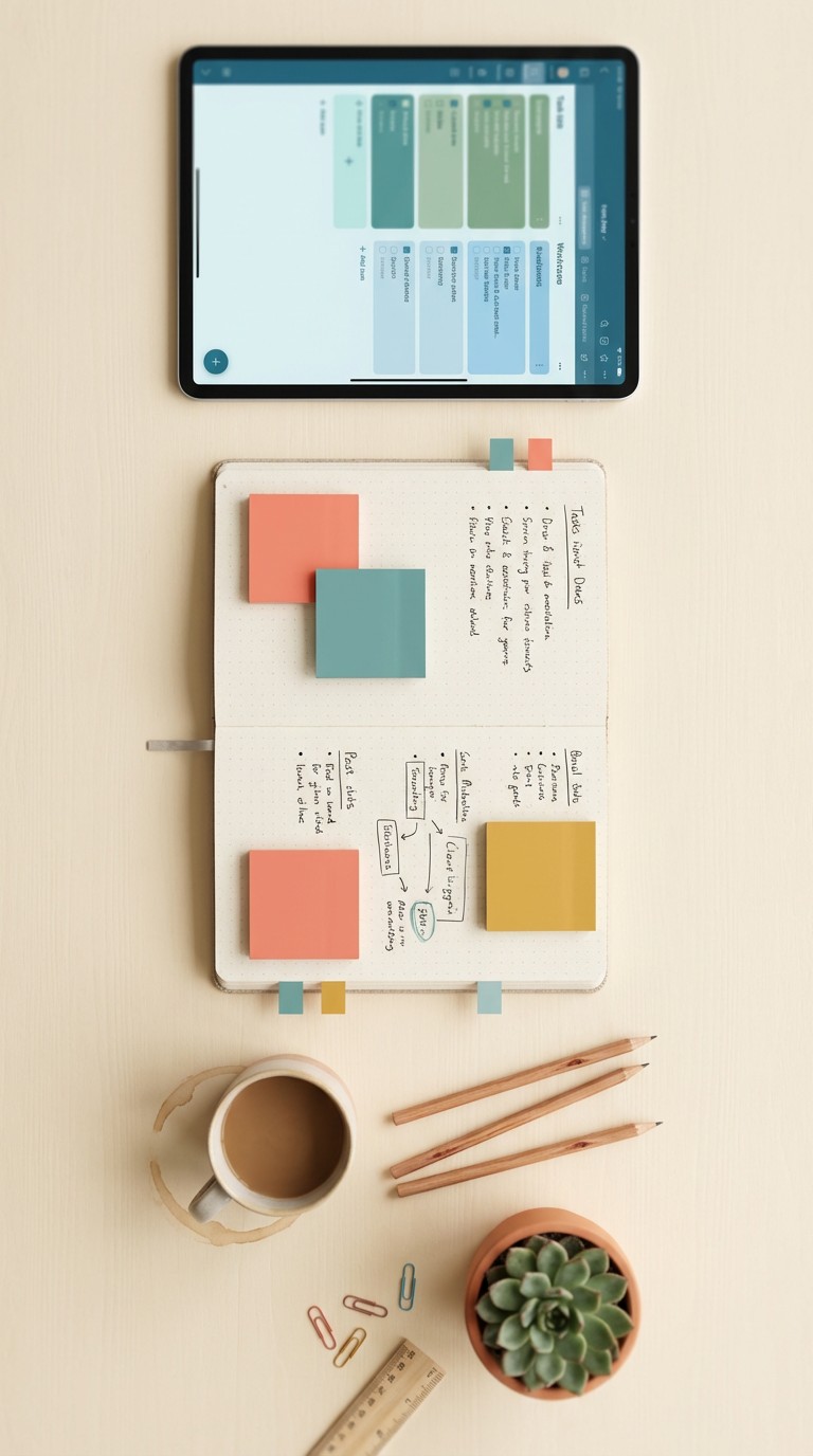 Free Modern Productivity Setup Image - Productivity, Workspace ...