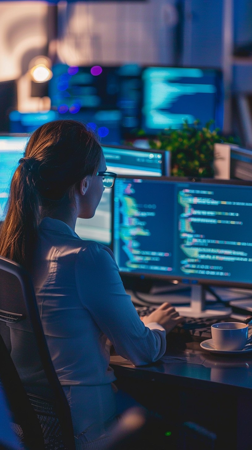 Free Focused Coding Session Image - Coding, Programmer, Computer ...