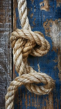 Free Knotted jute rope Image - Rope, Jute, Knot | Download at StockCake