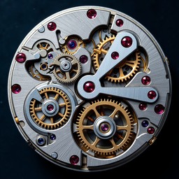 Ruby Watch Mechanism Free Intricate Watch Mechanism Image - Watchmaking, Horology, Gears ...
