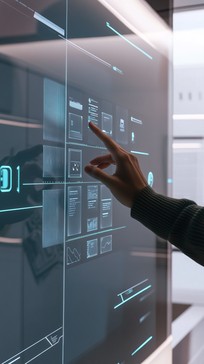 Free Futuristic technology interaction Image - Technology, Touchscreen ...