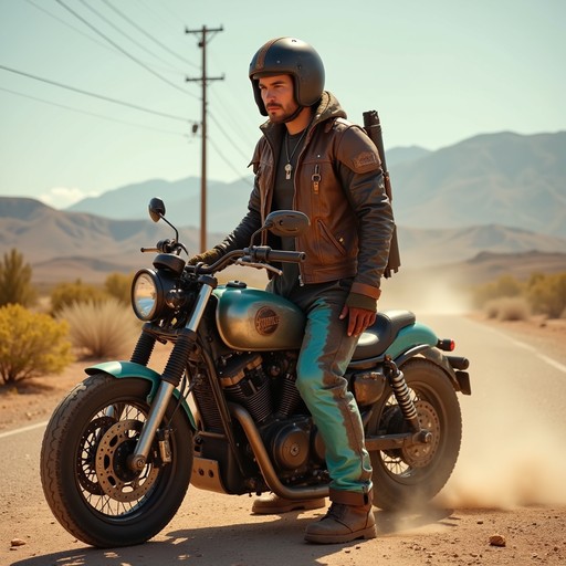 Free Motorcycle Mountain Adventure Image | Download at StockCake