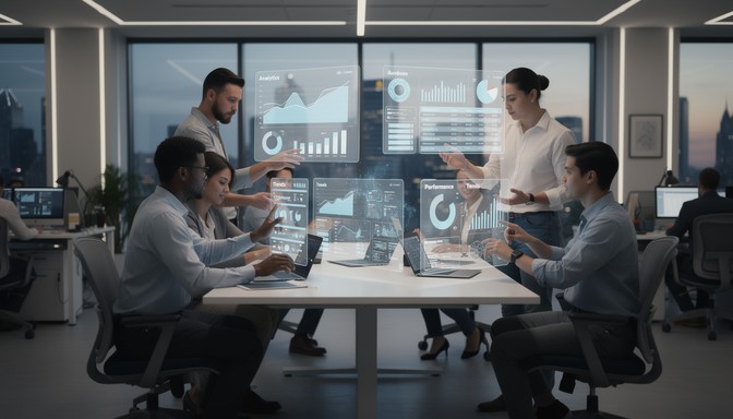 Free Future Data Collaboration Image - Futuristic, Collaboration ...