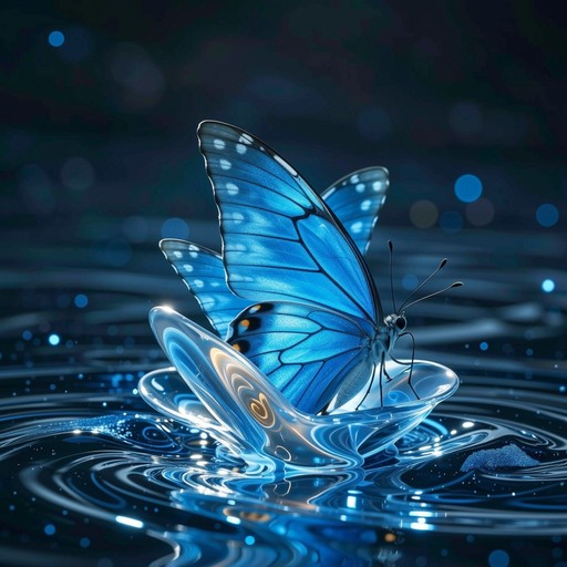 Free Aqua Butterfly Transcendence Image | Download at StockCake