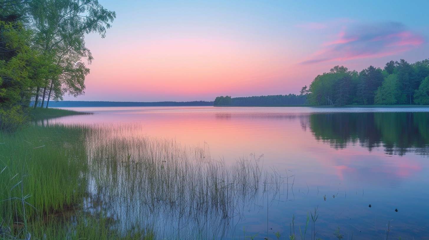 Free Tranquil Lake Sunset Image - Sunset, Lake, Tranquility | Download ...