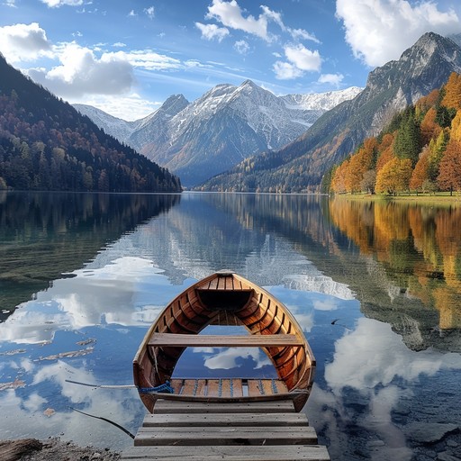 Free Serene Lake Escape Image - Lake, Mountains, Autumn | Download at ...