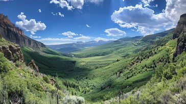 Valley Overview Free Mountain Valley View Image - Mountains, Valley, Greenery ...