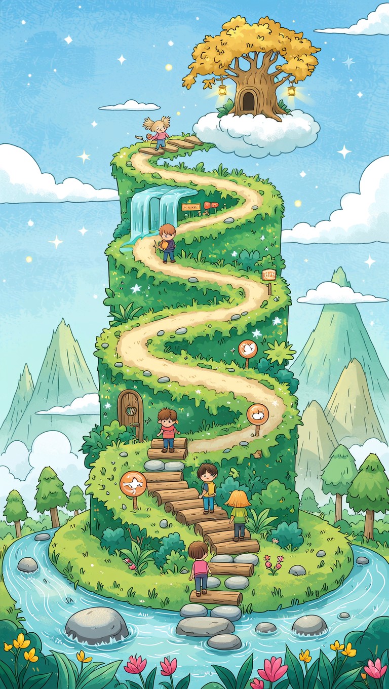Free Magical Journey Upward Image - Adventure, Journey, Path | Download ...