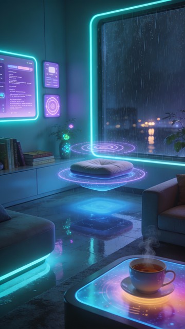 Free Neon Cyberpunk Interior Image - Cyberpunk, Neon, Futuristic ...