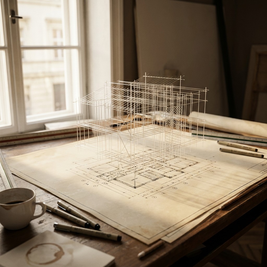 Free Blueprint Comes Alive Image - Architecture, Blueprint, Magical ...