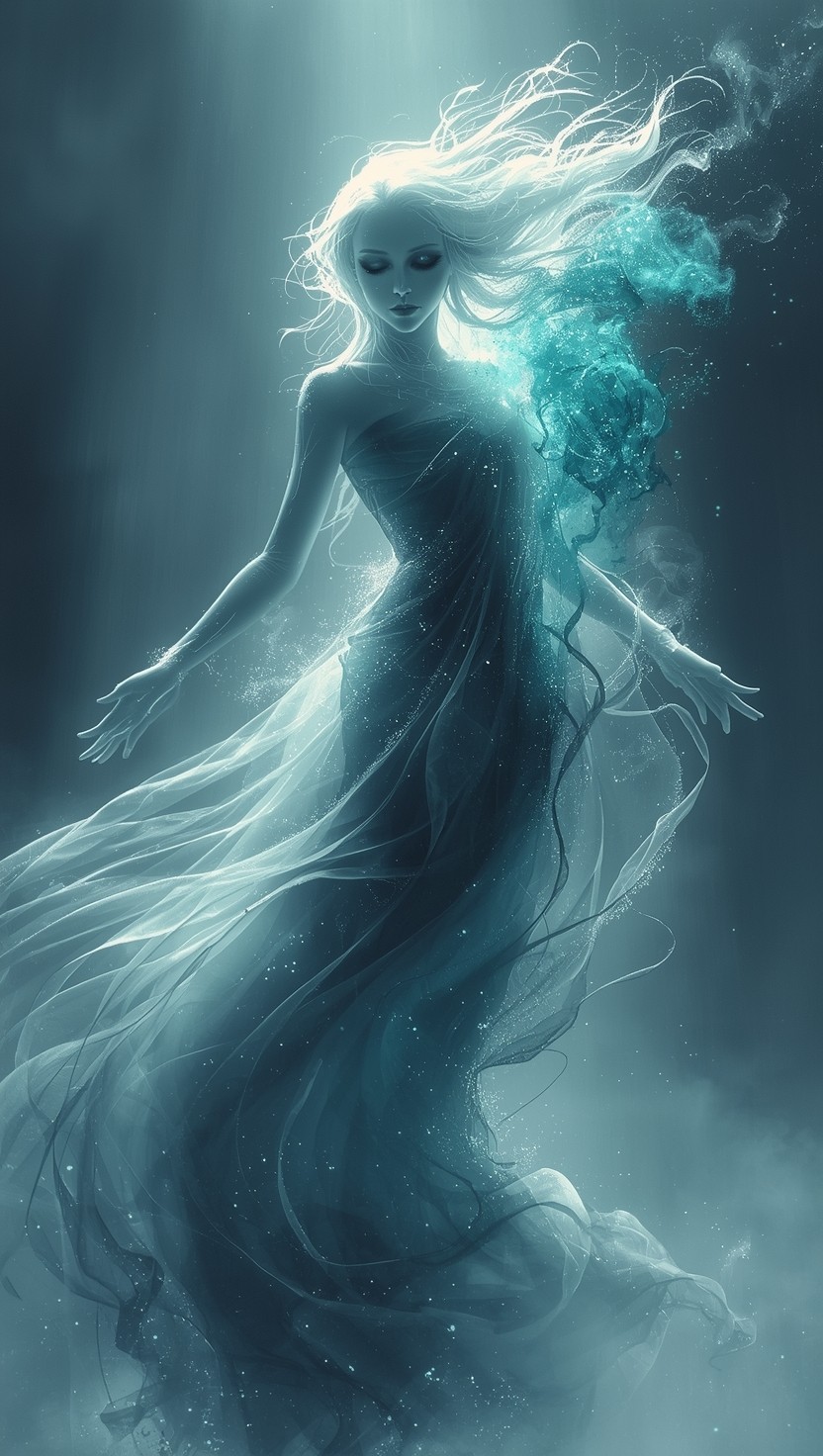 Free Ghostly Moonlit Maiden Photo - Ghost, Woman, Ethereal | Download ...