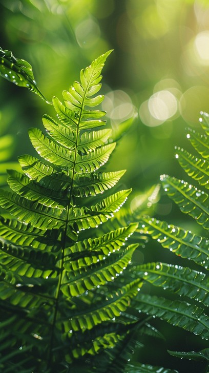 Free Fern Amidst Leaves Image - Fern, Leaves, Moss | Download at StockCake