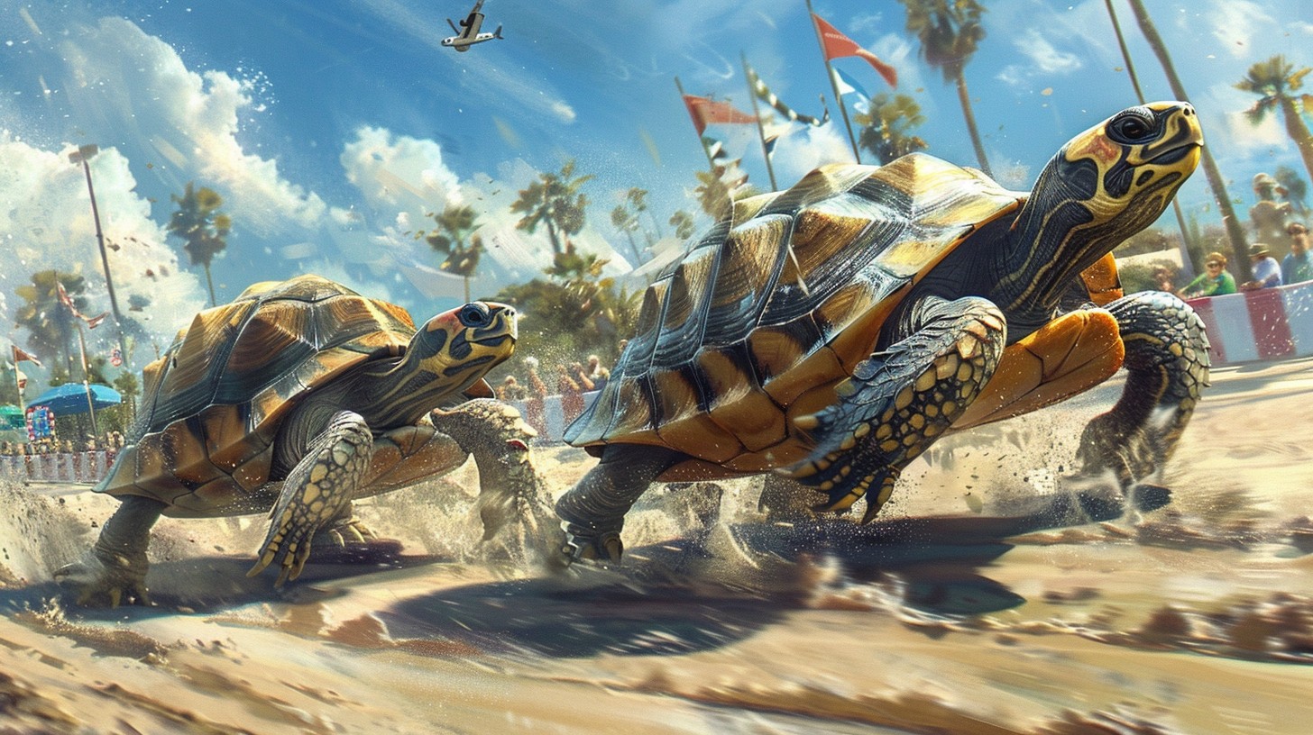 Free Turtles Racing Beach Image - Turtles, Beach, Race | Download at ...