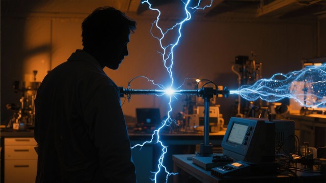 Free Laboratory Lightning Experiment Image - Electricity, Laboratory ...