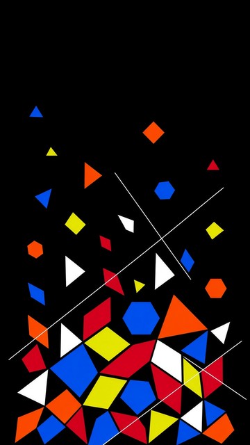 Download Color Breaks Order Image - Abstract, Geometric, Vector | StockCake