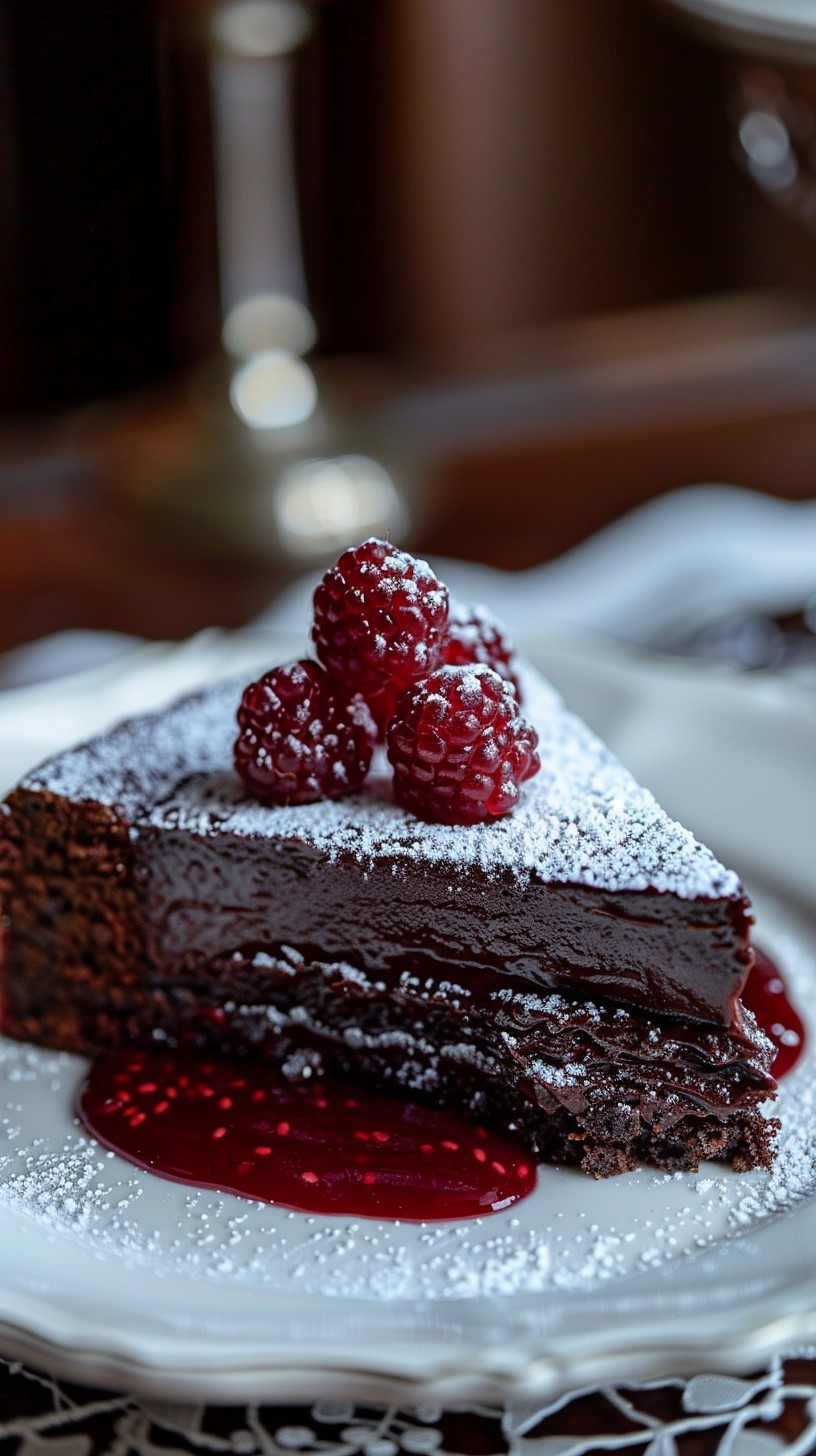 Free Decadent Raspberry Cake Image - Chocolate, Raspberry, Cake ...
