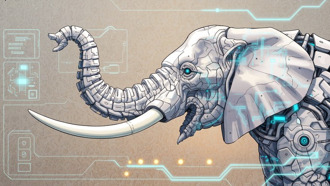 Free Cybernetic Elephant Technology Image - Cybernetic, Elephant ...