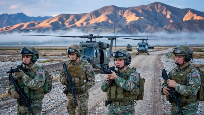 Free Dawn Military Operations Image - Military, Soldiers, Training ...