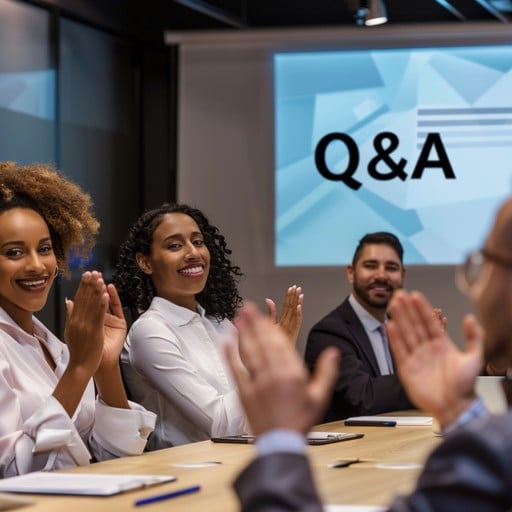 Free Interactive Q&A Session Image - Business, Professionals ...