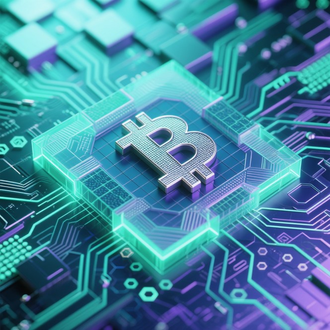Free Digital Bitcoin Circuitry Image - Bitcoin, Cryptocurrency, Digital ...