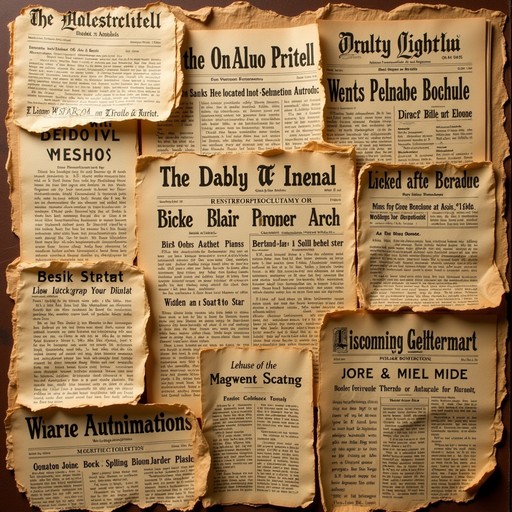 Free Vintage News Collection Image - Newspaper, Vintage, Headlines ...