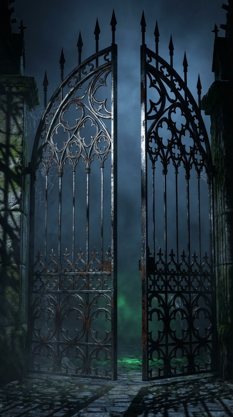 Free Gothic Gateway Mystery Image - Gothic, Gate, Iron | Download at ...