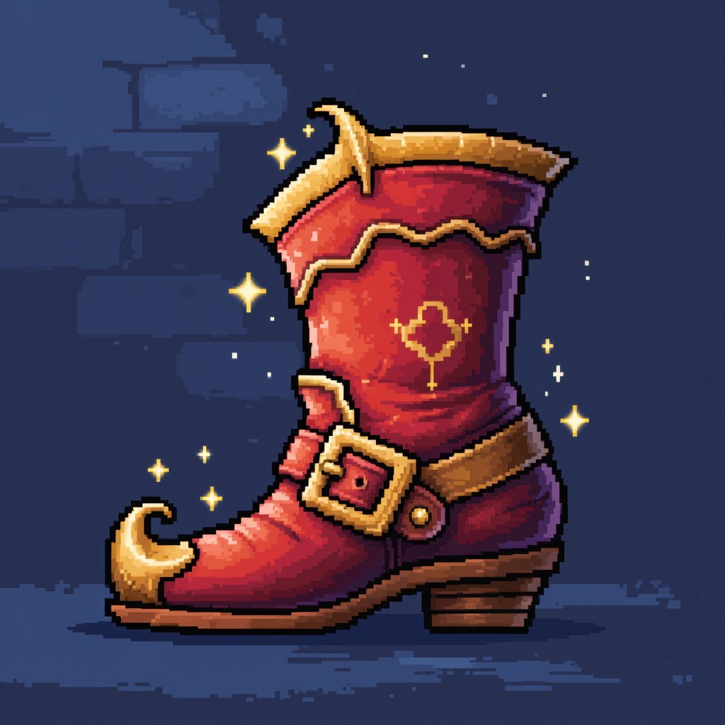 Wizard Base High Boot Free Legendary Wizard Boot Image - Pixel, Boot, Wizard | Download at ...