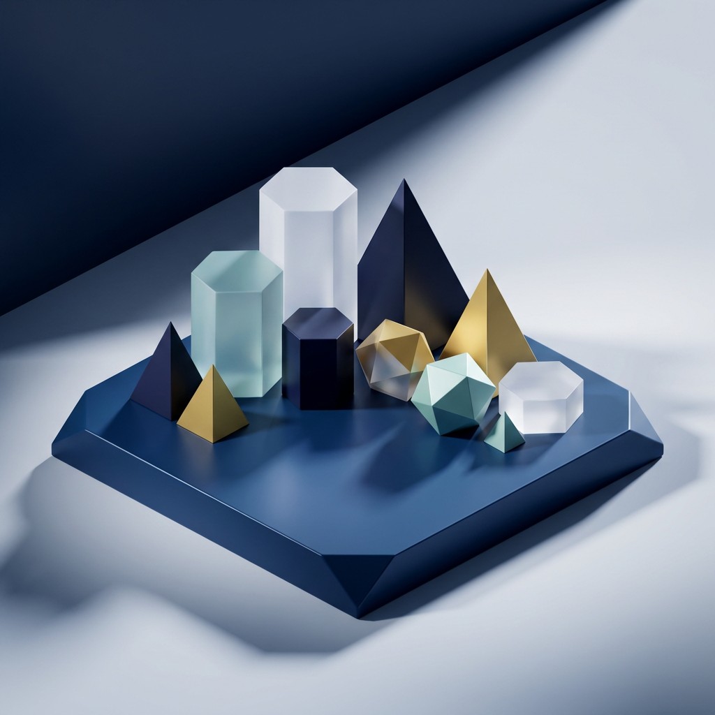 Free Geometric Crystal Display Image - Geometric, 3d, Abstract ...