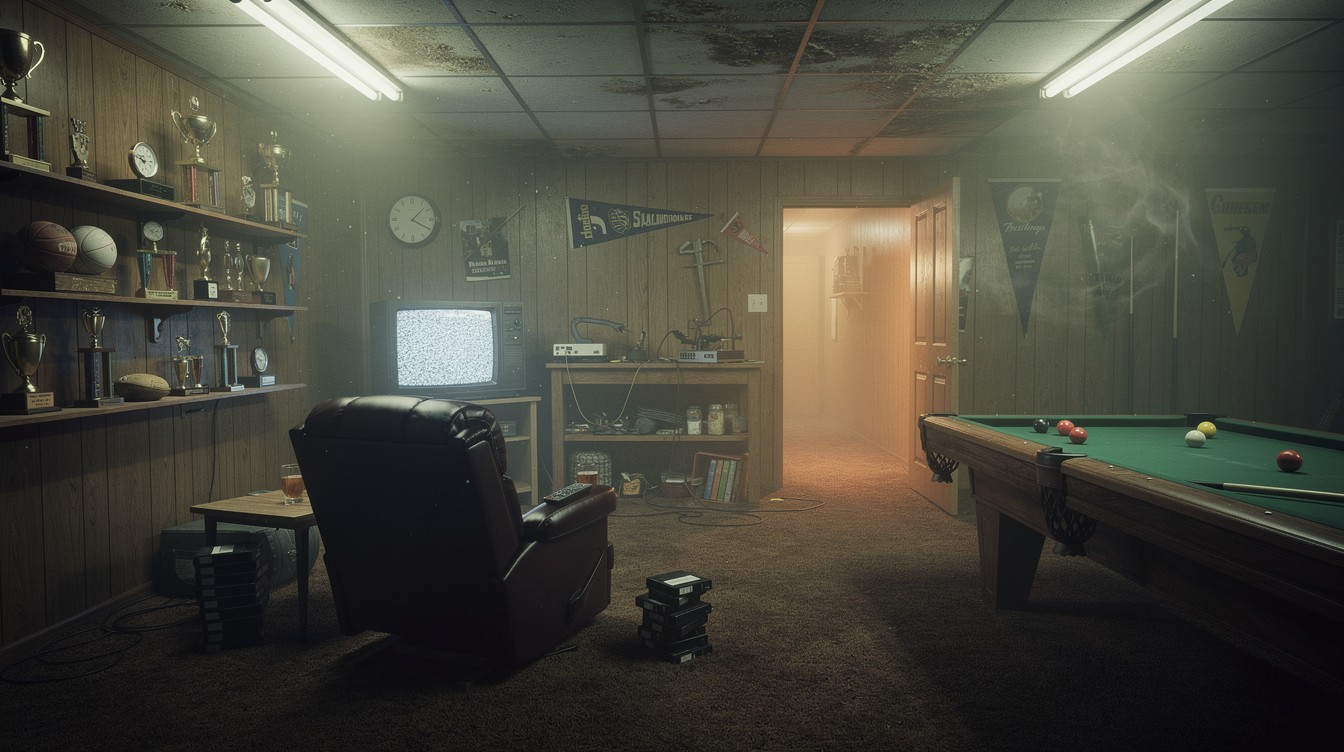 Forgot Basement Free Forgotten Basement Refuge Image - Basement, Den, Liminal ...