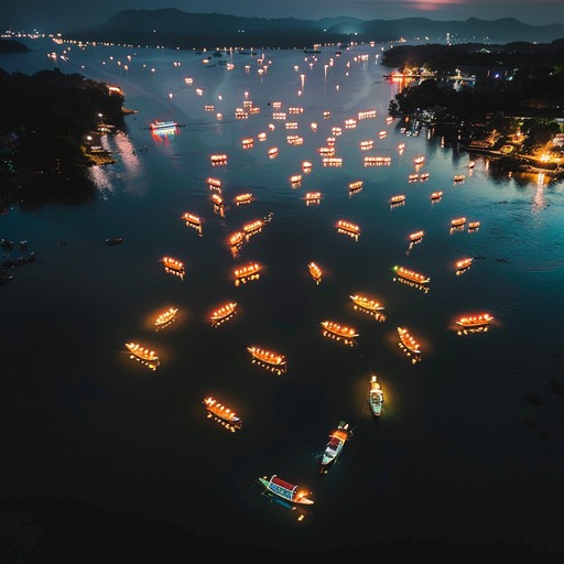 Free Lanterns On Water Image - Lanterns, Water, Boat | Download at ...