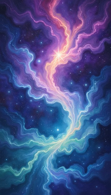Free Cosmic Creation Spiral Image - Nebula, Cosmic, Watercolor ...