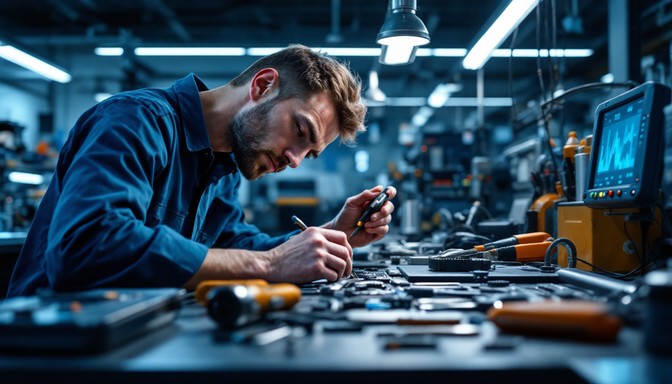 Workspaces For Repair Free Precision Repair Work Photo - Technician, Repair, Workshop ...