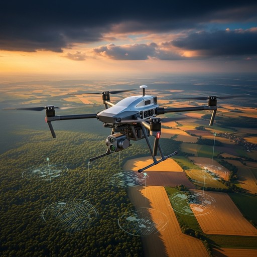 Free Drone Surveying Landscape Image - Drone, Aerial, Quadcopter ...