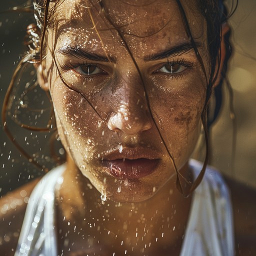 Splashed Portrait Free Intense Gaze Portrait Image - Intense, Woman, Portrait | Download ...