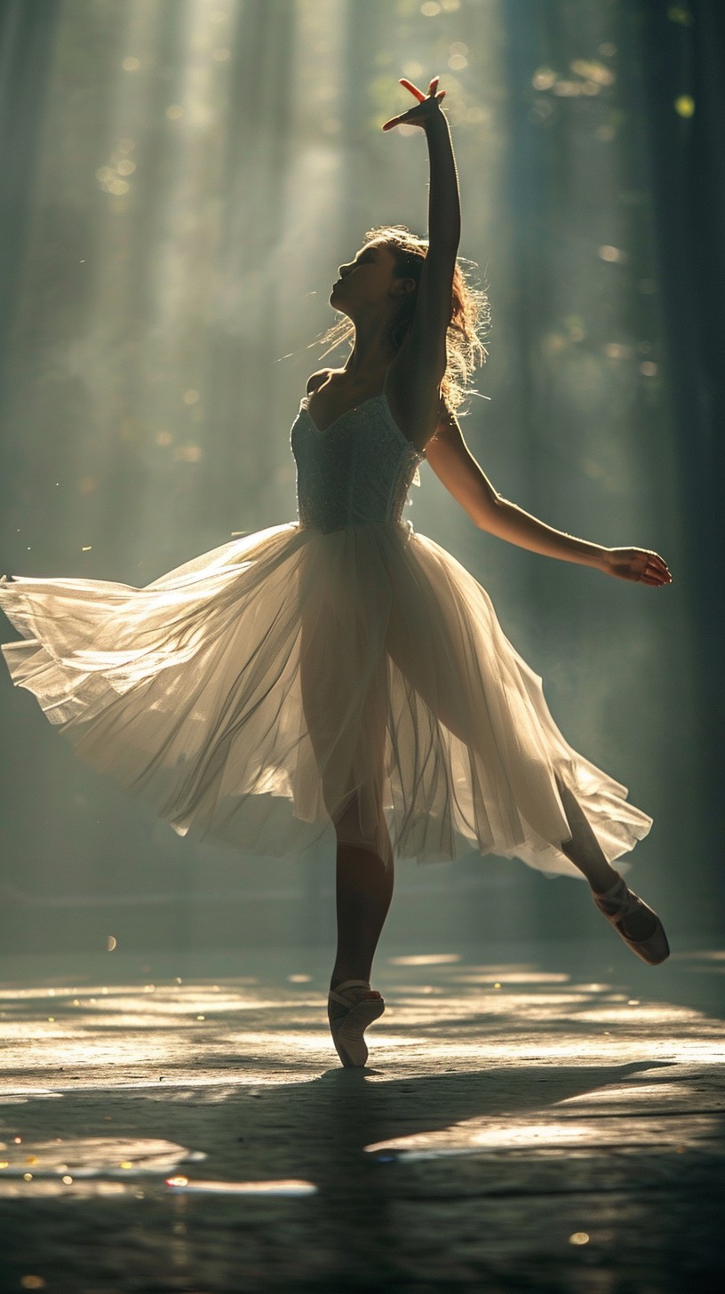Free Ethereal Ballet Performance Image - Ballerina, Dance, Light ...