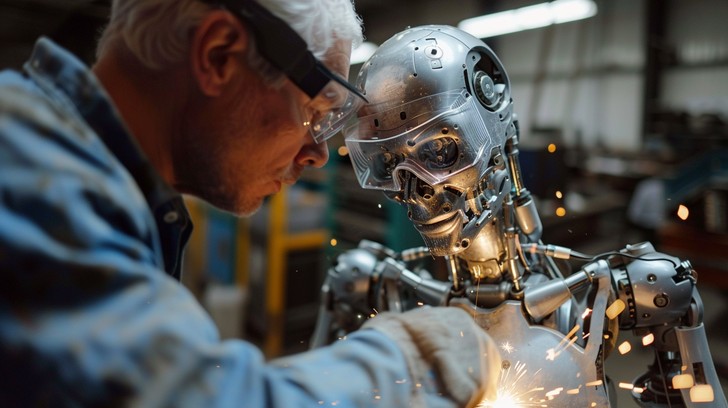 Maintenance Engineer Ropot Free Robot Maintenance Work Image - Robot, Technician, Engineering ...