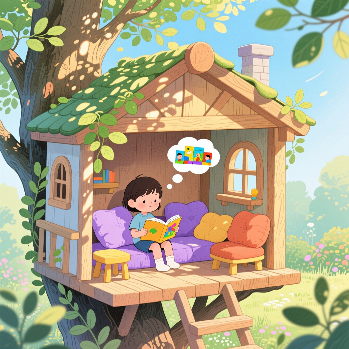 Tree House Reading Free Treehouse Reading Sanctuary Photo - Treehouse, Reading, Child ...