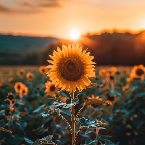 Free Sunset Sunflower Field Image - Sunset, Sunflower, Field | Download ...